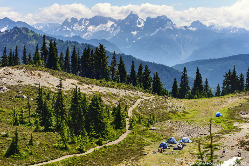 Cheam Peak campsite