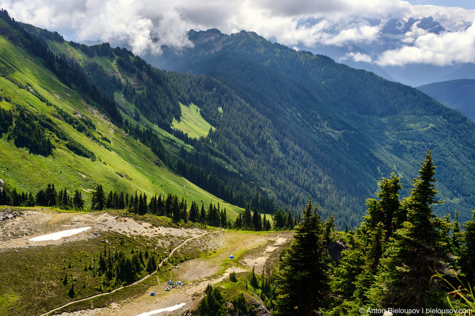 Cheam Peak campsite