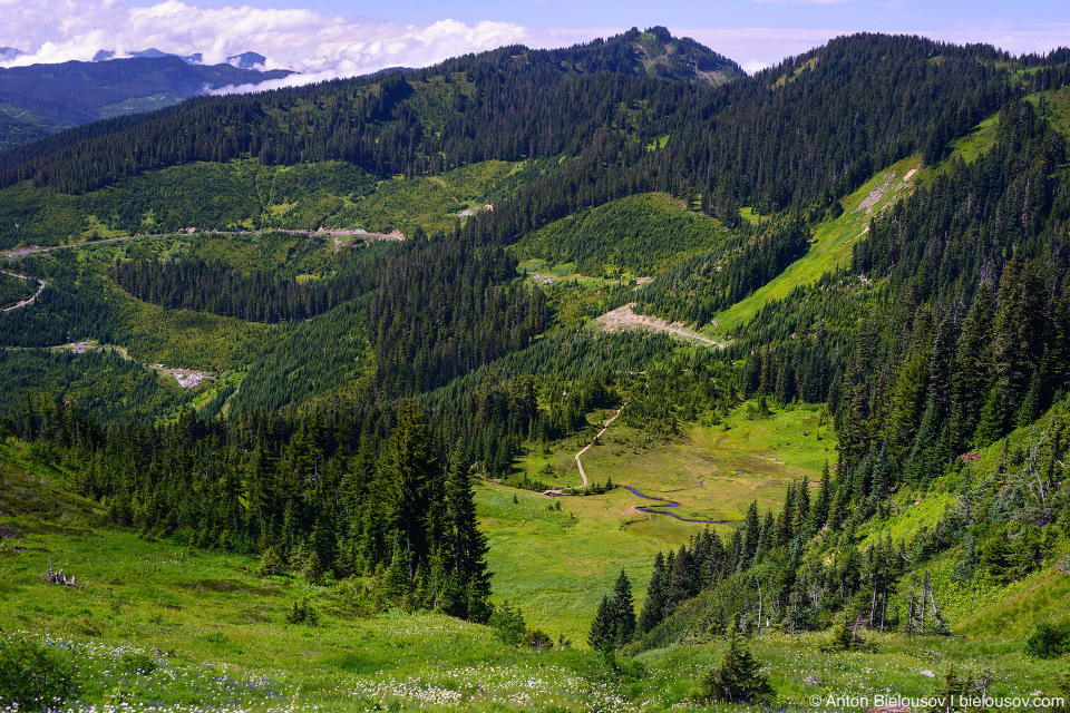 Тропа на Cheam Peak