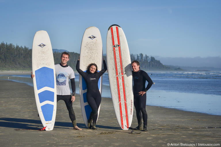 Surfing Lessons Vancouver Island