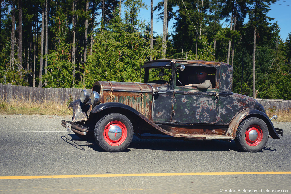 Vintage Car on Vancouver Island