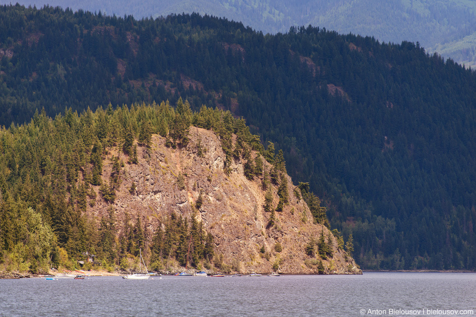 Copper Island, Shuswap Lake, BC