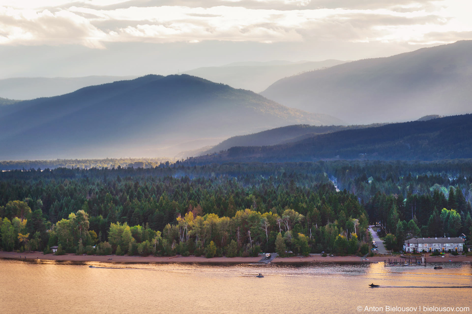 Copper Island lookout to Shuswap Lake Provincial Park