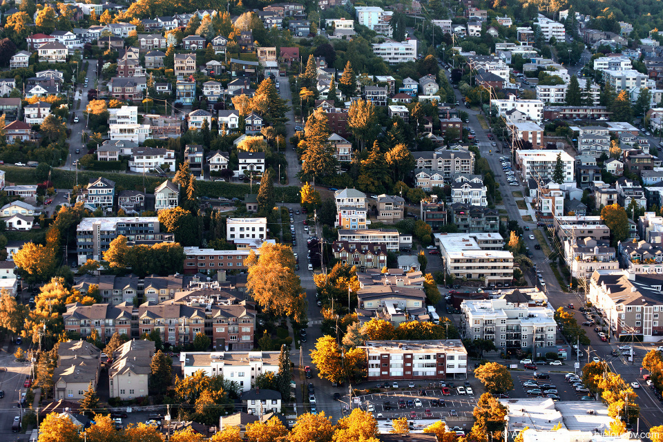 Seattle City Pass: view from Space Needle