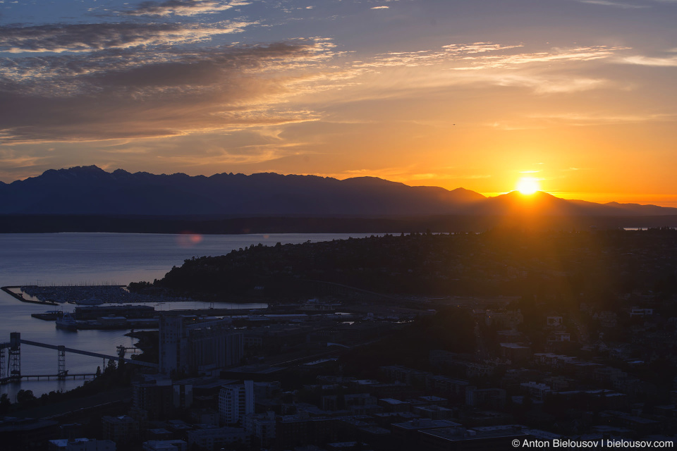 Seattle City Pass: Space Needle Sunset