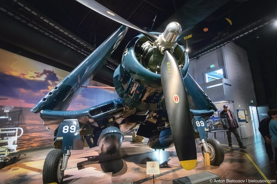 Seattle Museum of Flight: 1945 Goodyear Aircraft Corporation FG-1D Corsair