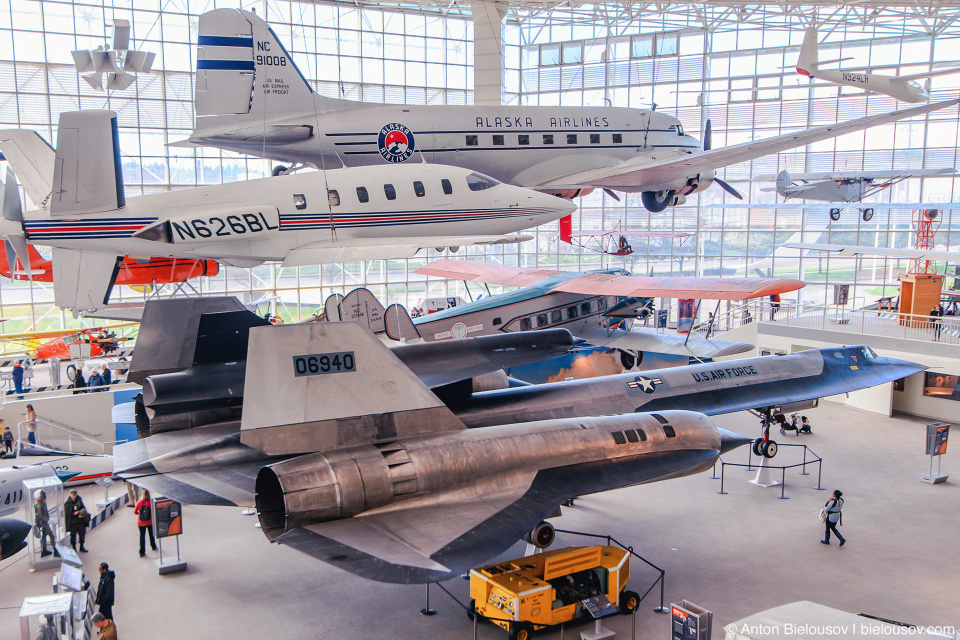 Seattle Museum of Flight: 1963 Lockheed M-21 “Blackbird”