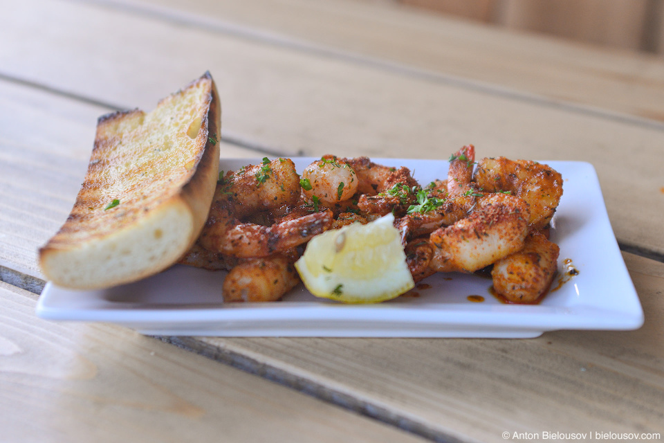 Grilled Prawns Floathouse Patio & Grill (Ucluelet, BC)