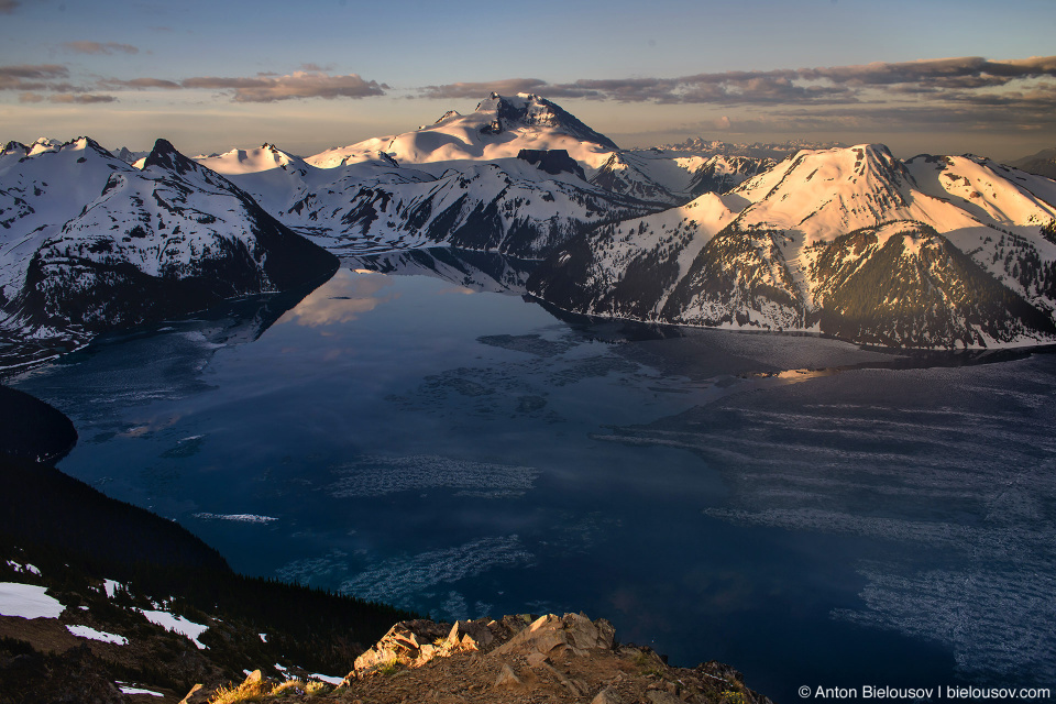 Garibaldi Lake and Garibaldi Mountain