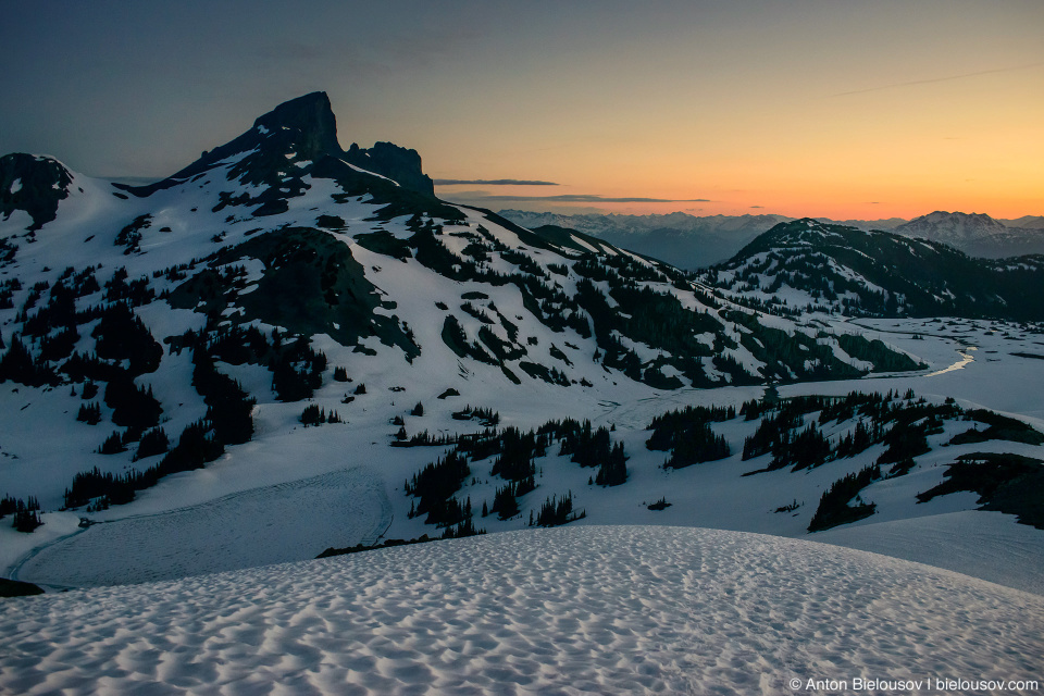 Black Tusk at sunrise