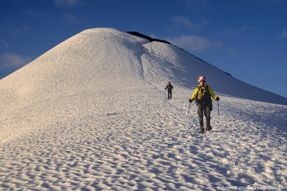 Panorama Ridge snowshoeing in July