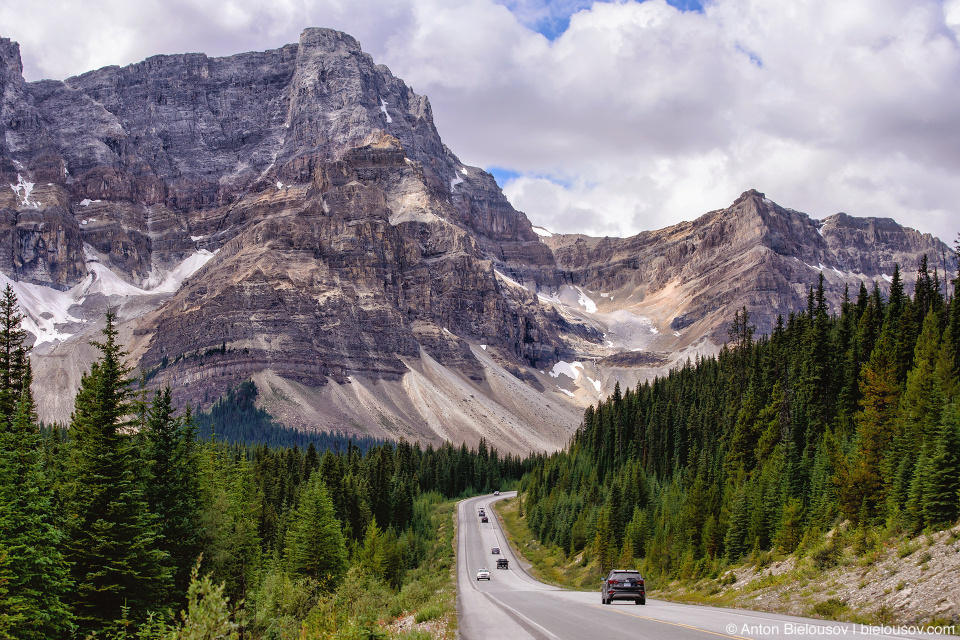 Icefields Parkway.
