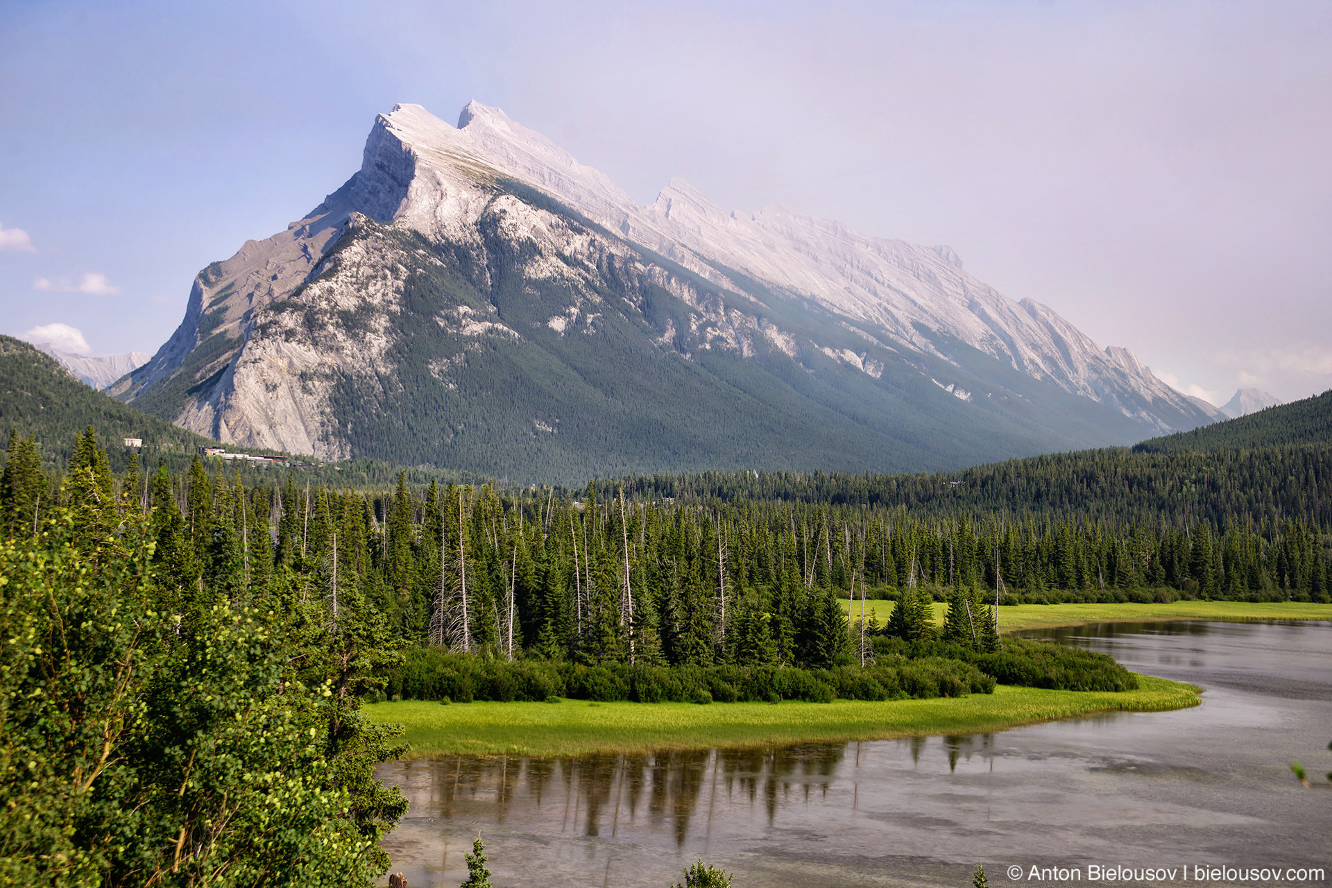 Banff National Park in the Rocky Mountains