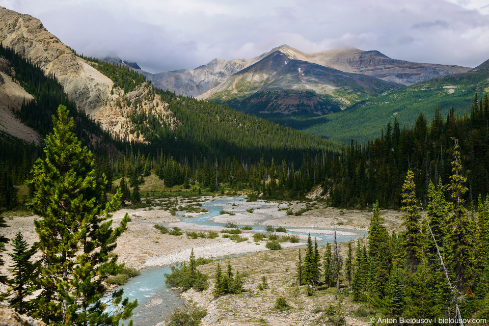 Bow Glacier Falls trail (Banff National Park)