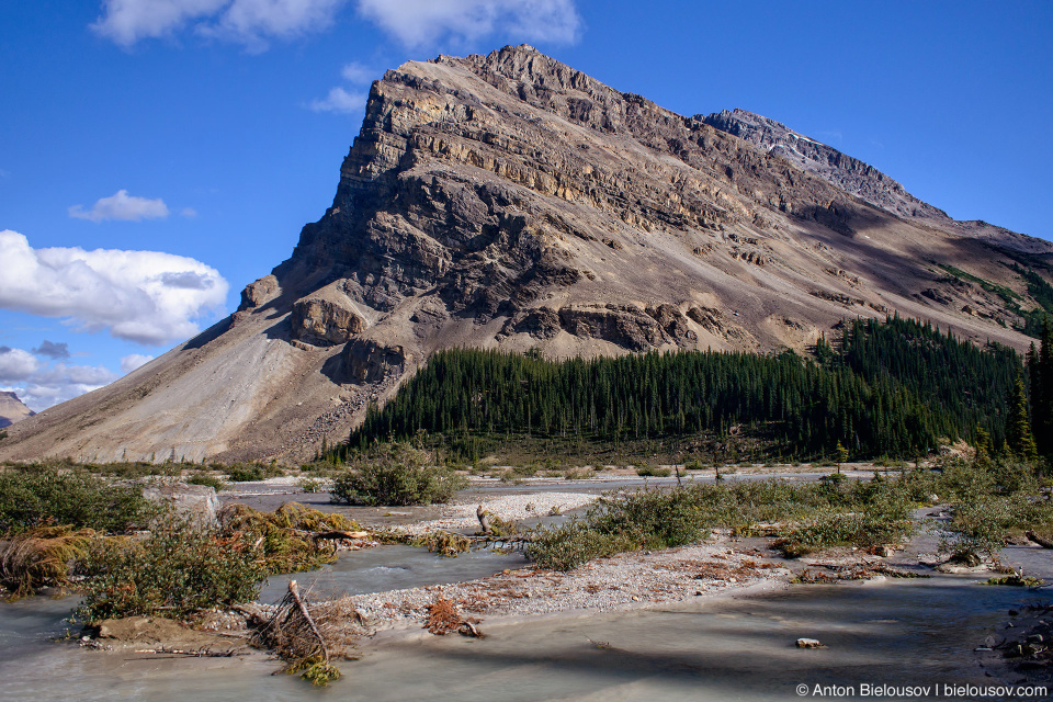 Bow Lake Crowfoot Mountain (Banff National Park)