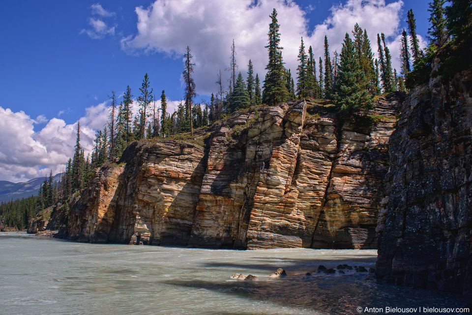 Athabasca Canyon, Jasper National Park, AB