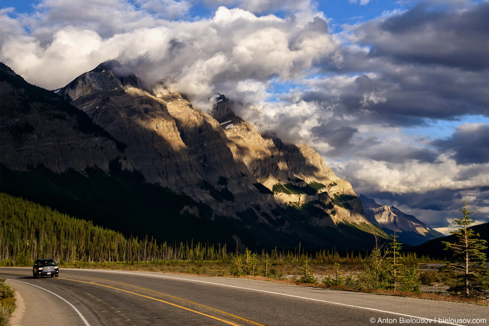 Icefieds parkway mountains, Jasper National Park