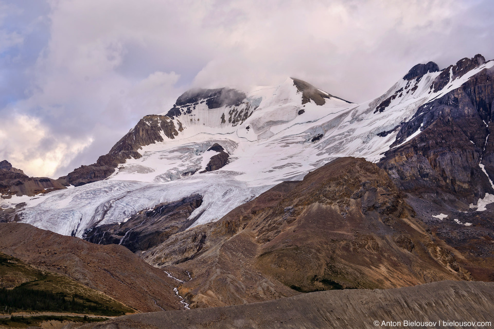 Columbia Icefield glaciers, Jasper National Park