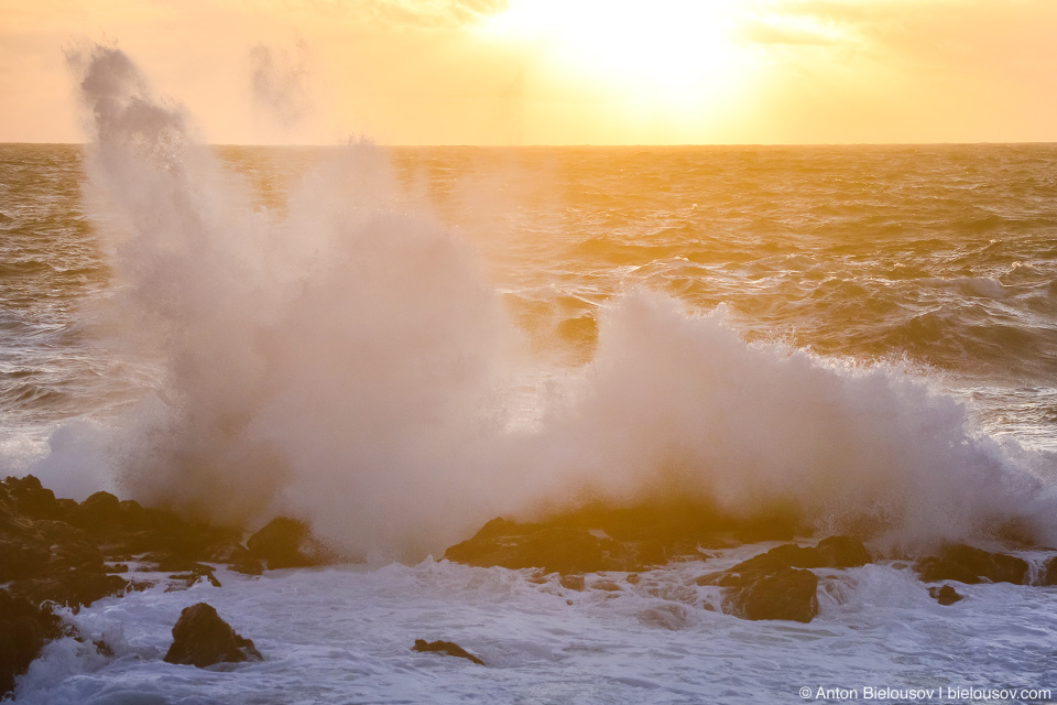 Storm Watching in Ucluelet, BC