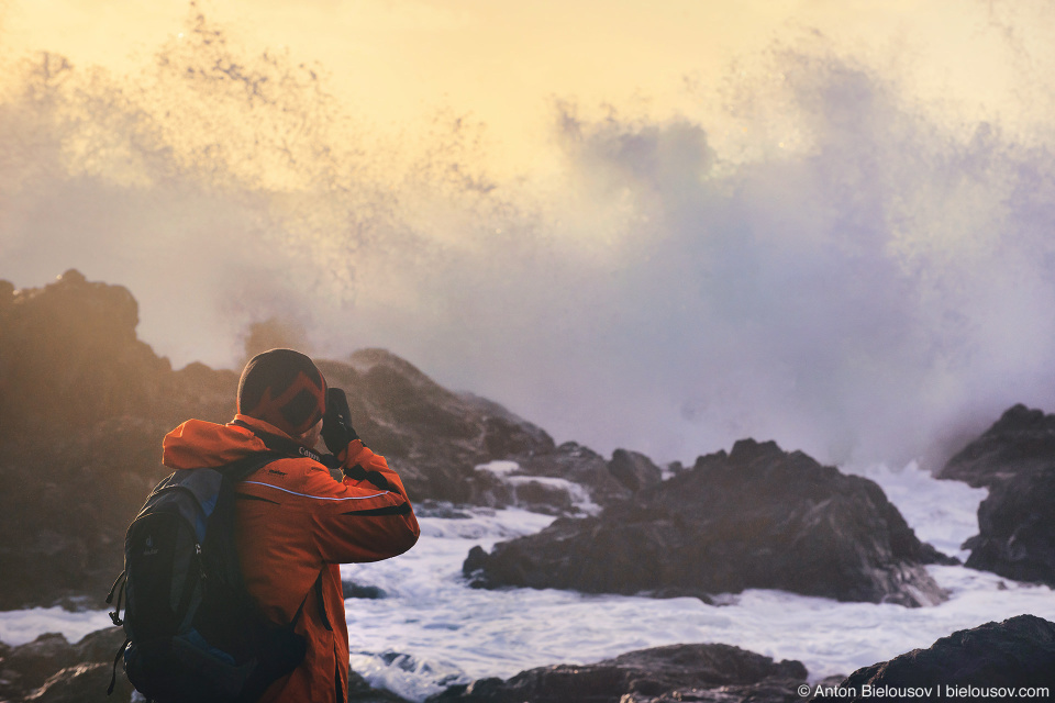 Storm Watching in Ucluelet, BC