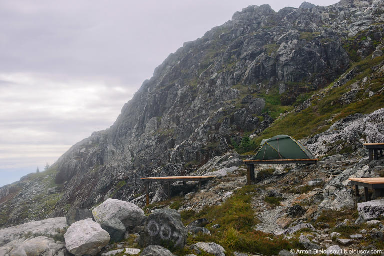 Golden Ears Peak Campsite