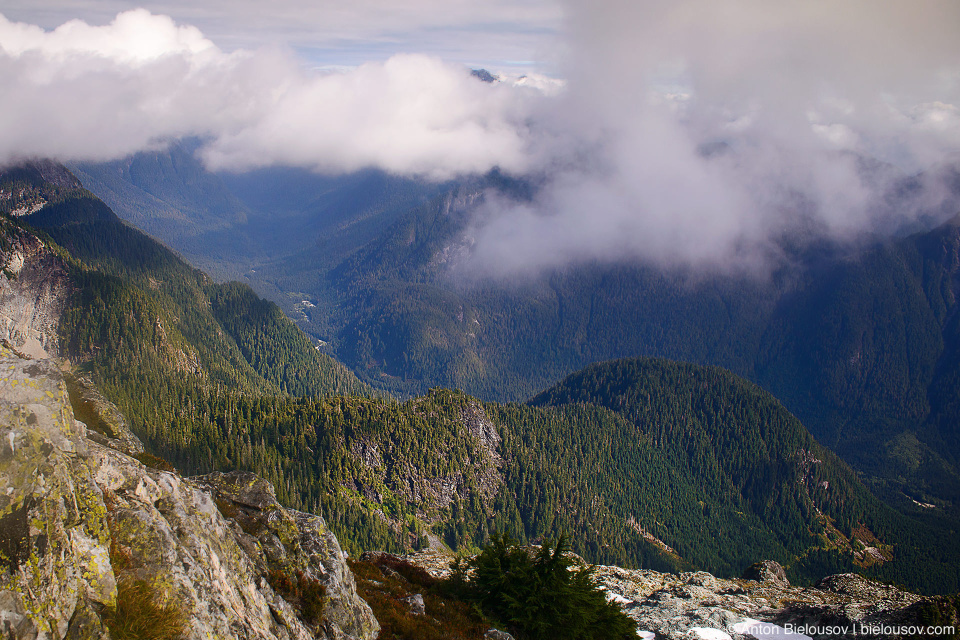 Golden Ears Peak view