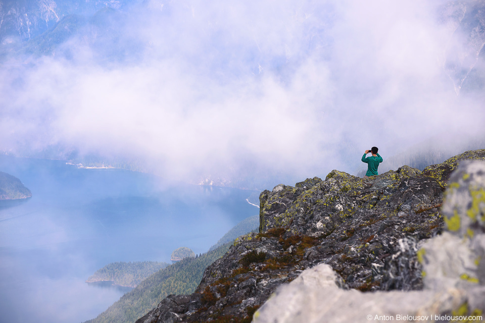 Golden Ears Peak top