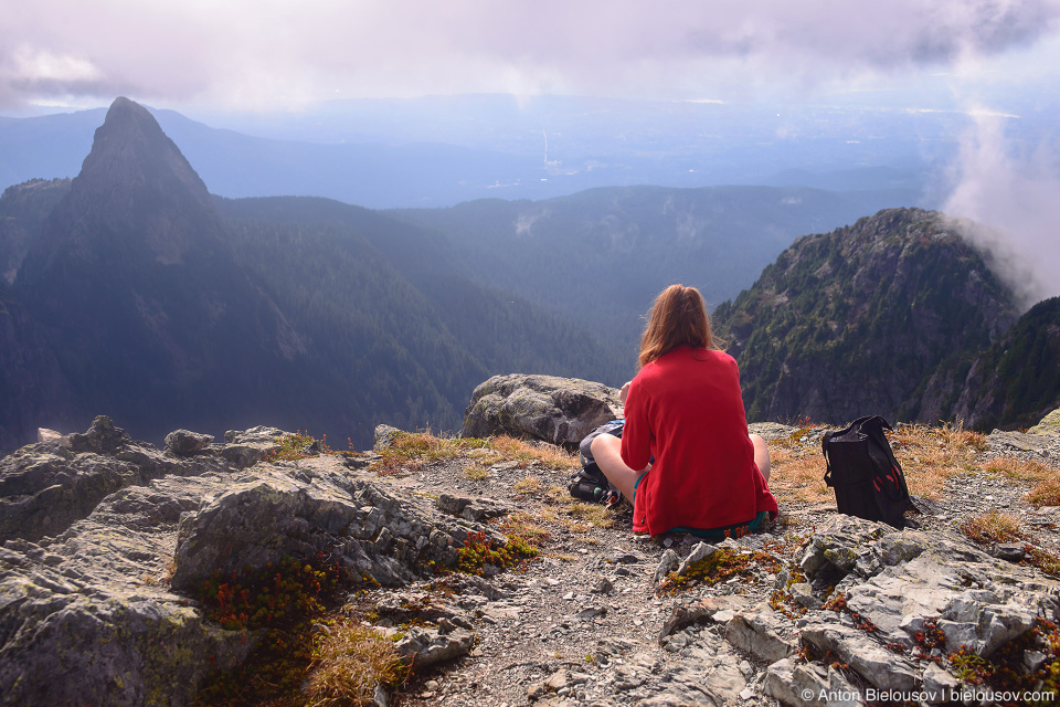 Golden Ears Peak top