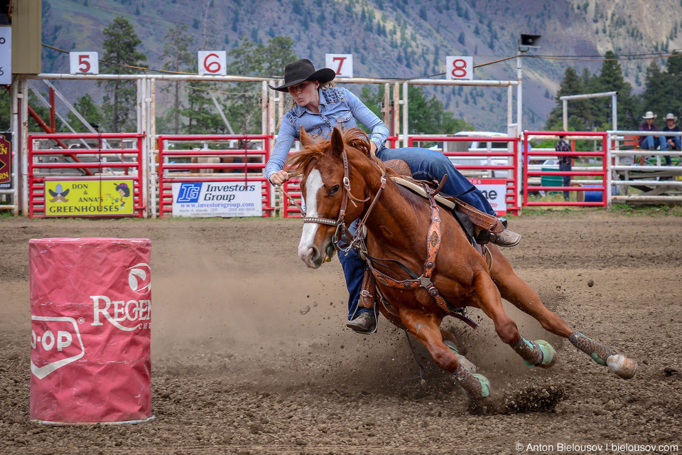 Rodeo in Keremeos, BC