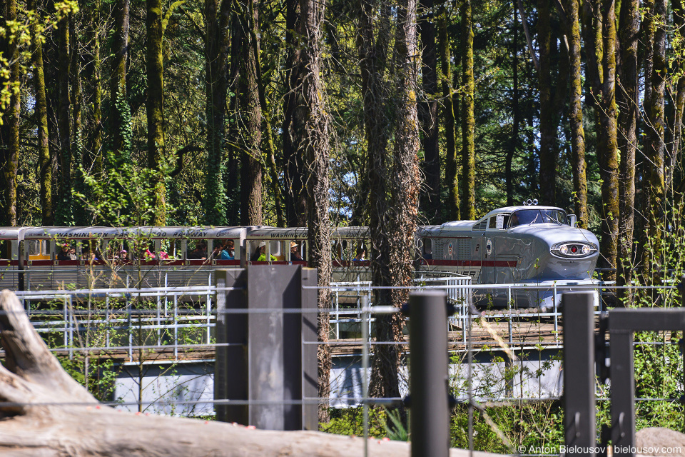 Oregon zoo Zooliner train