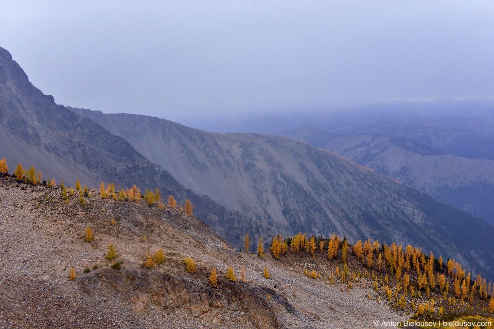 Снежная туча в горах, Frosty Mountain, Manning Provincial Park, BC