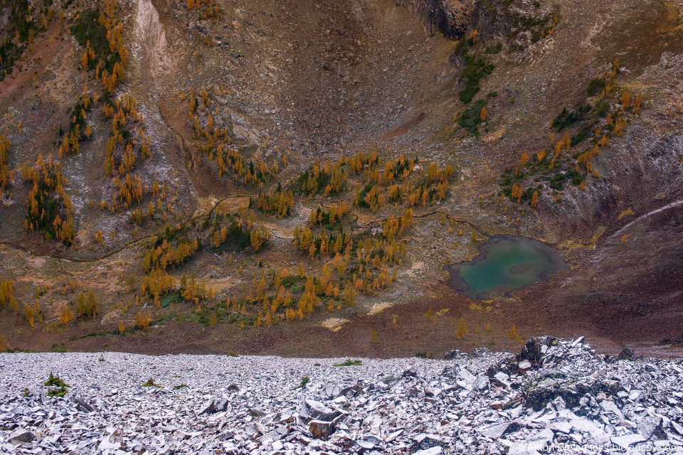 Castle Peak and Frosty Mountain Valley