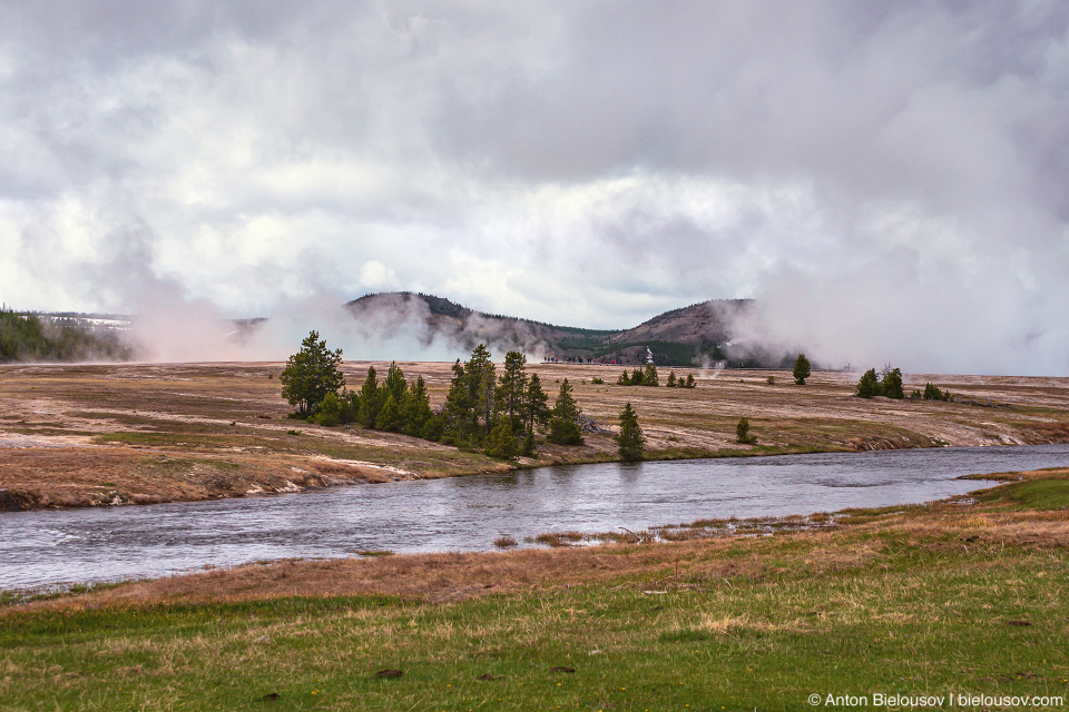 Firehole River, Biscuit Basin — Yellowstone, NP