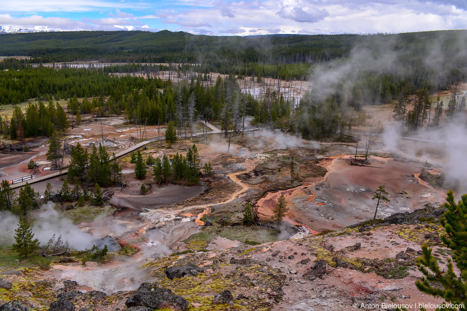 Artists Paintpots — Yellowstone NP