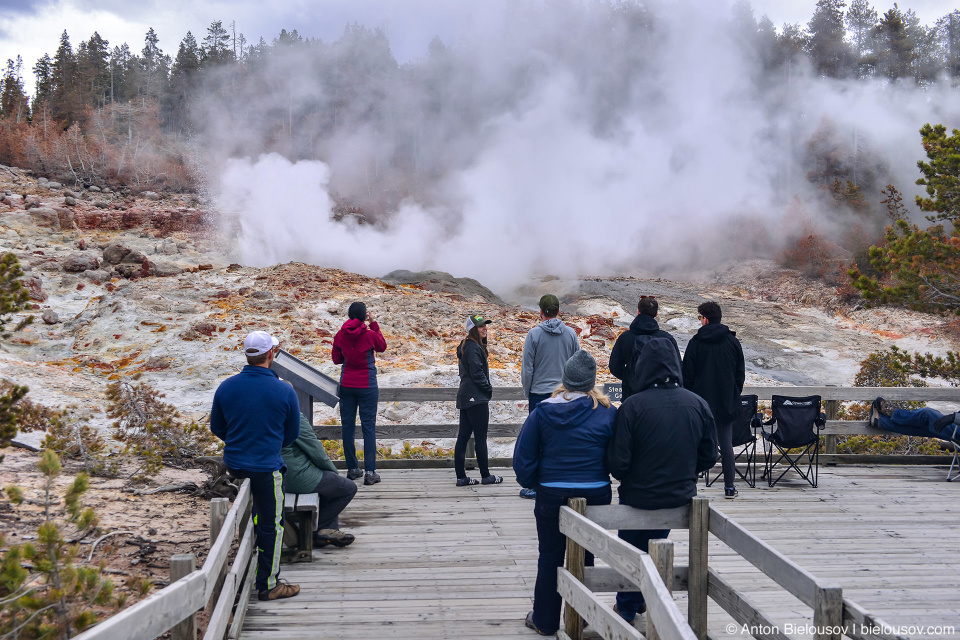 Steamboat Geyser — Yellowstone NP