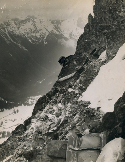 CRASH OF A CANADAIR C-4M2 NORTH STAR ON MT SLESSE