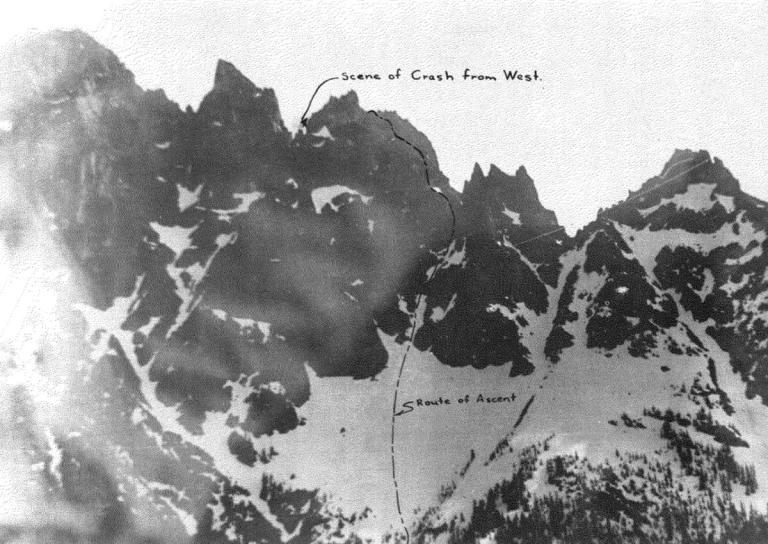 CRASH OF A CANADAIR C-4M2 NORTH STAR ON MT SLESSE