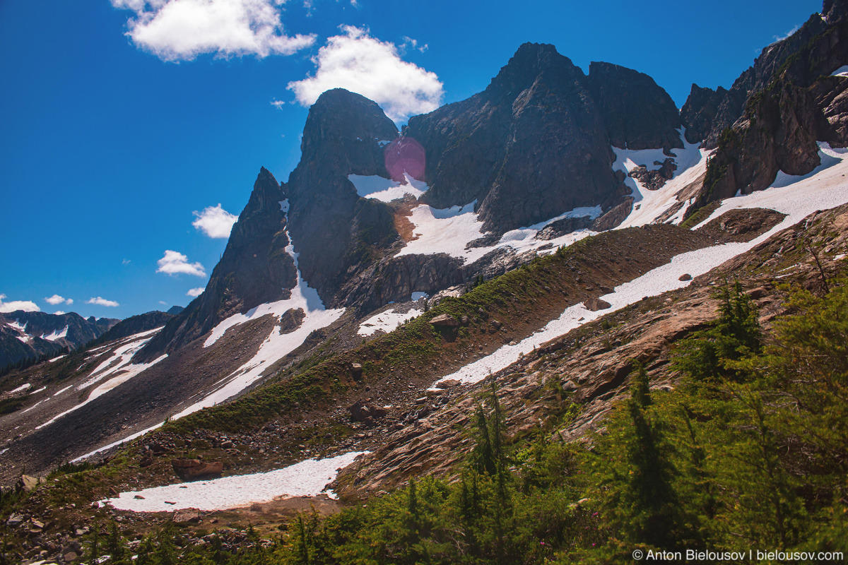 Slesse Peak from Slesse Memorial Trail