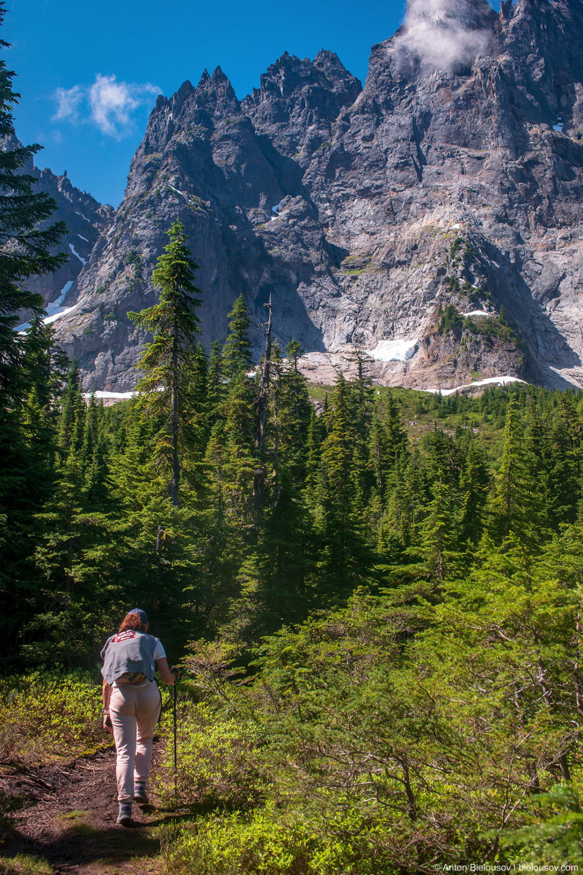 Slesse Peak from Slesse Memorial Trail