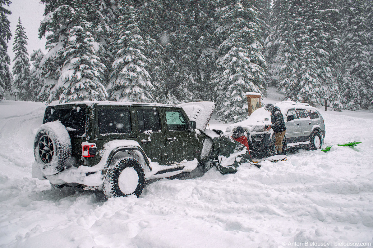 Extreme conditions car repair