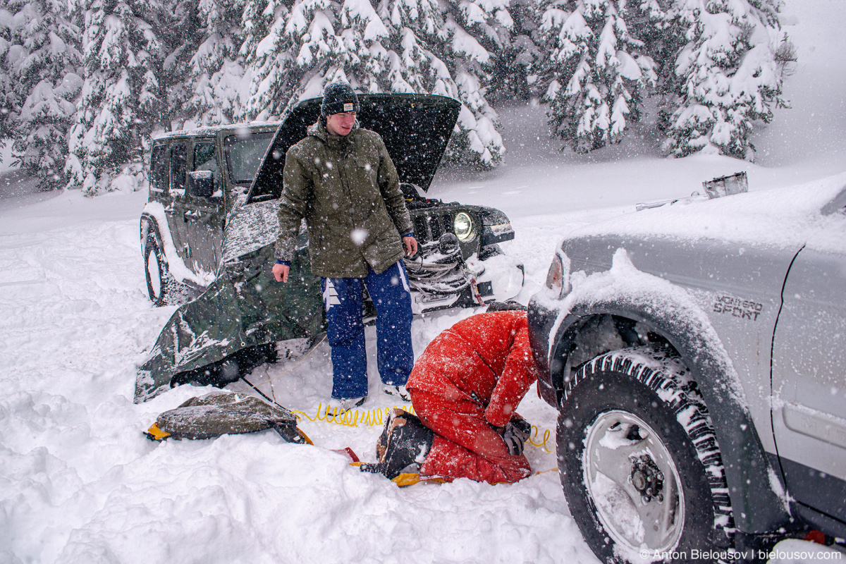 Extreme conditions car repair