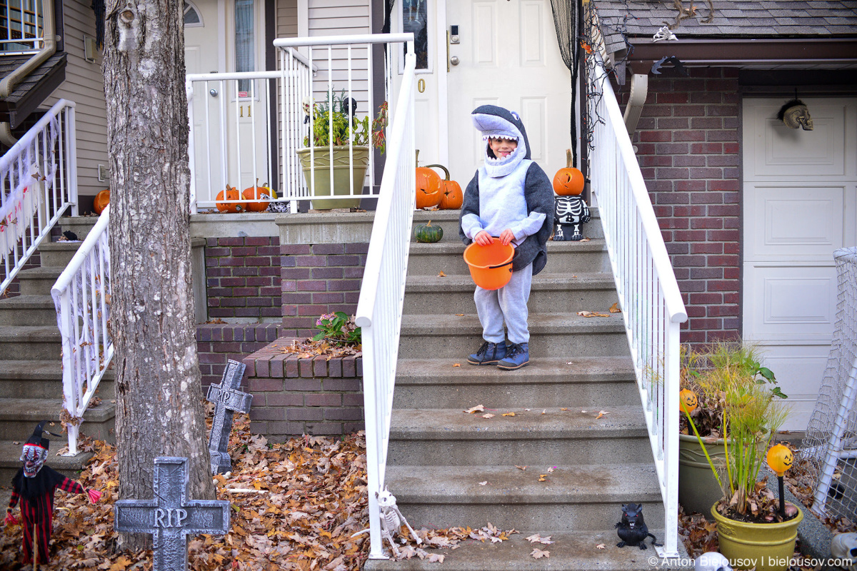 А у нас в Канаде: Хэллоуин в условиях пандемии: halloween baby shark