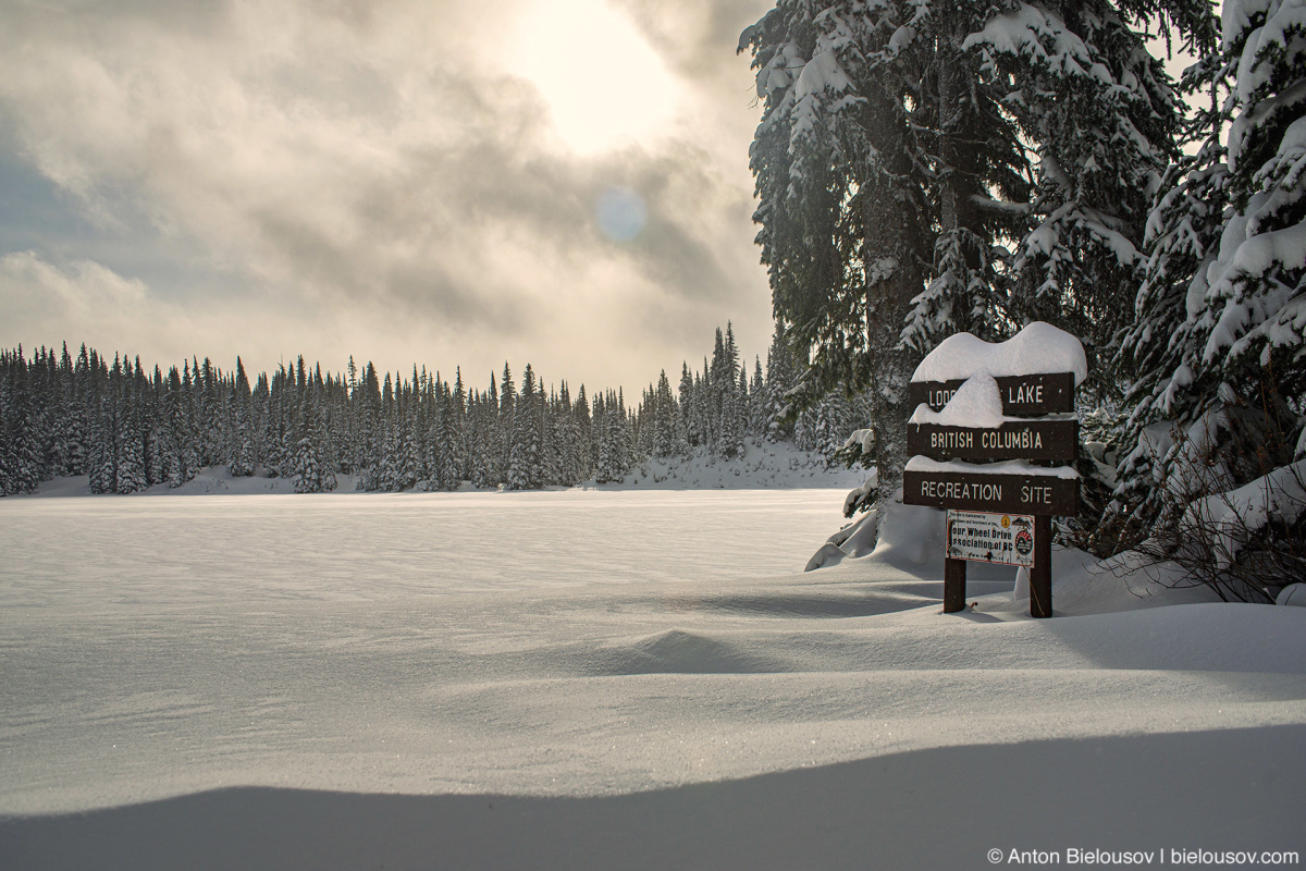 Lodestone Lake Recreation Site — Whipsaw trail