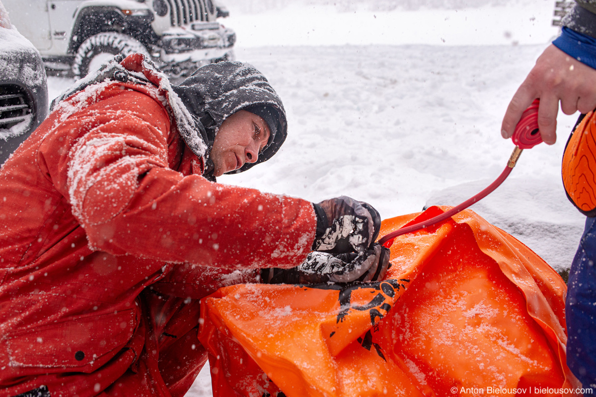 Extreme conditions car repair