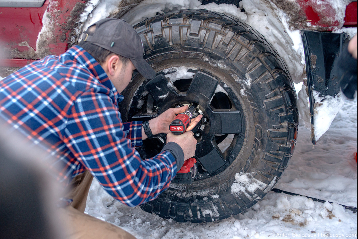 Extreme conditions car repair