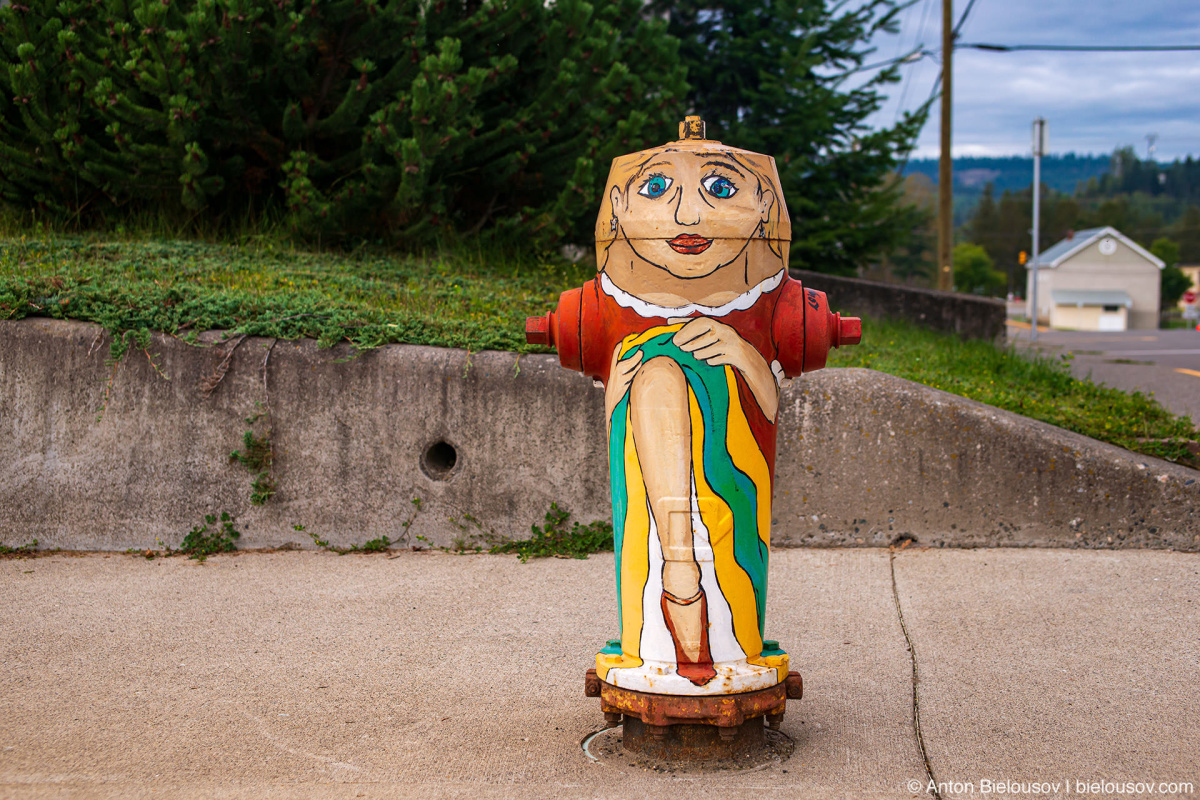 Quesnel Hurdy-Gurdy Girls fire hydrant