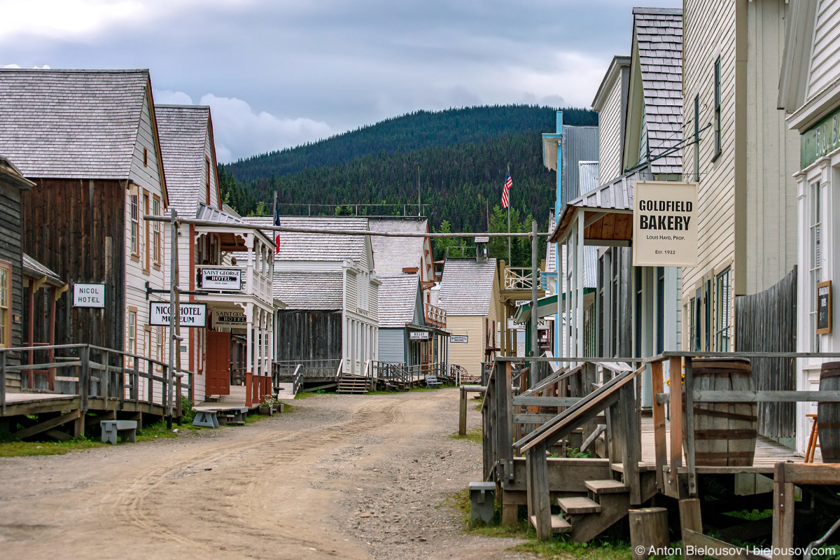 Main Street in Barkerville, BC