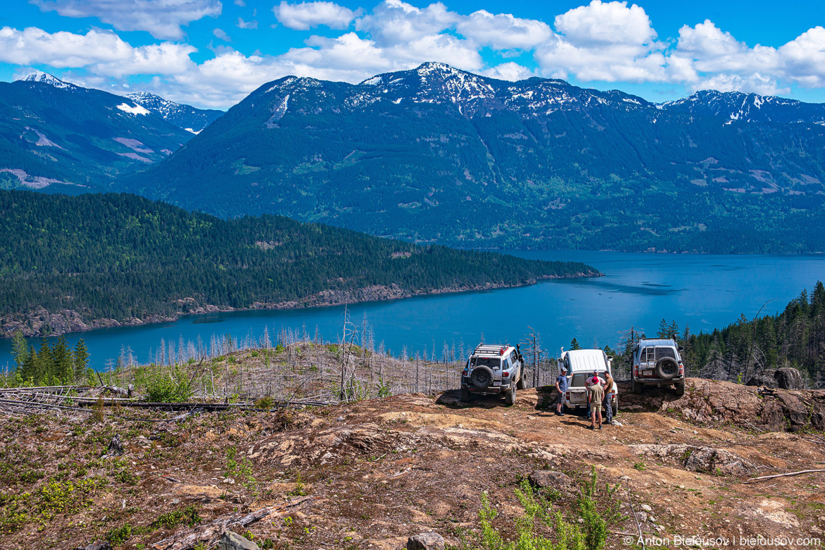 FJ Cruiser at Hail Creek trail