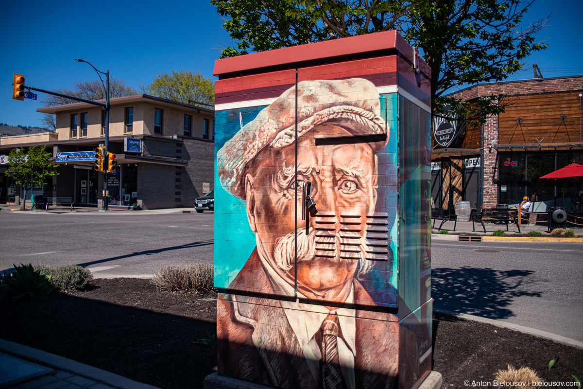 Axel Elbring Mural, Vernon, BC