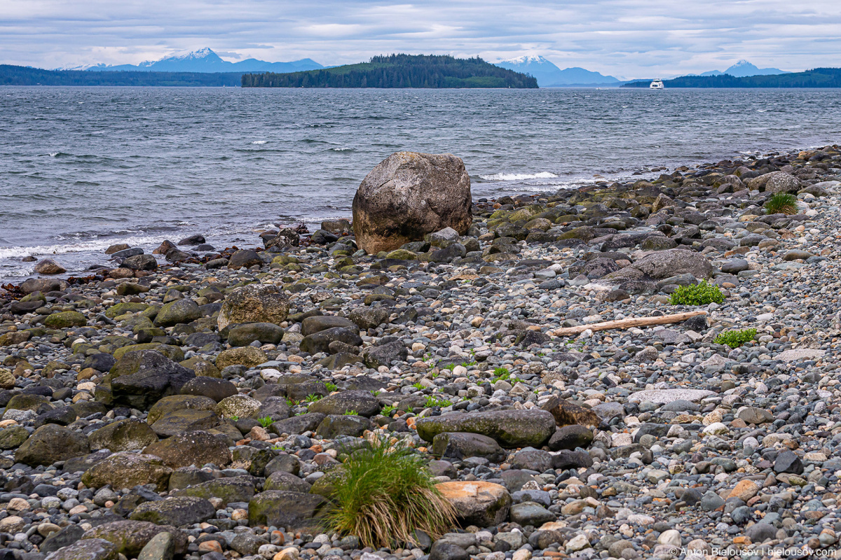 Beach in Port McNeil, BC